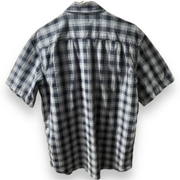 CARHARTT ORIGINAL FIT SHORT SLEEVE PLAID SHIRT, Size L, Very Good Condition - Picture 4 of 7